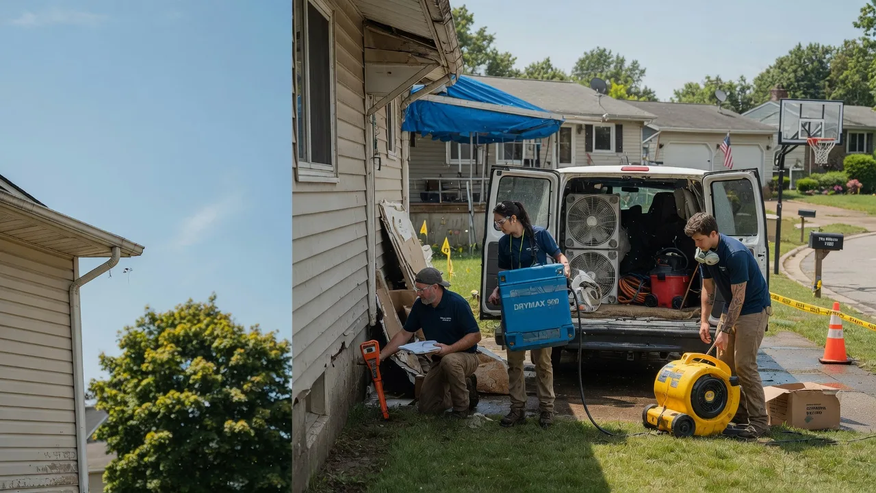 Ceiling Leak Cleanup in Sterling, IL near me